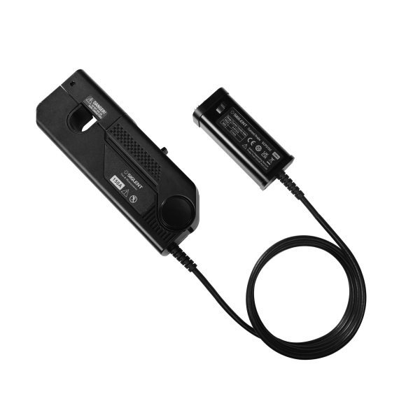 SCP5150 - Siglent - Bandwidth: 12 MHz; Maximum continuous current 150 Arms; Peak current 300 A; Switching ratio: 30 A/150 A; Accuracy: 30 A(±1%±10 mA); 150 A(±1%±100 mA); Powered by oscilloscope through SAPBUS interface